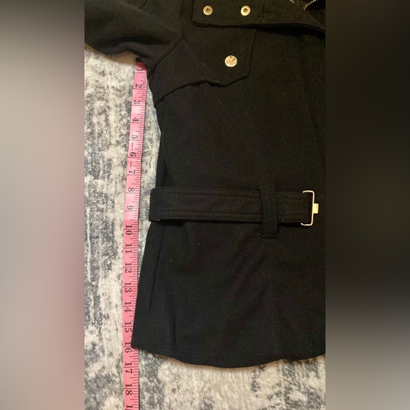 Vintage Rocawear Belted Wool Pea Coat - Picture 11 of 12